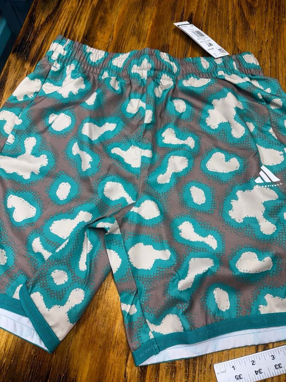 Womens Adidas Crazylite Basketball Shorts M/T Multicolor Camo